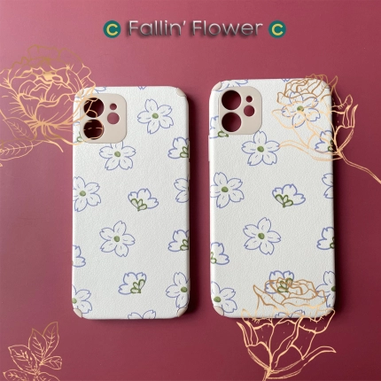 Ốp iPhone cao cấp - Fallin' Flower